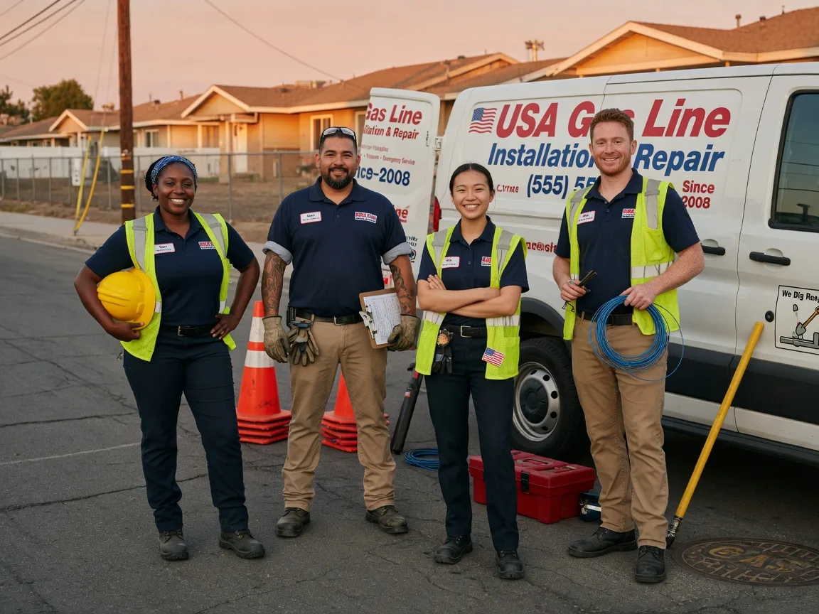 Gas Line Installation company in Churchs Ferry, ND